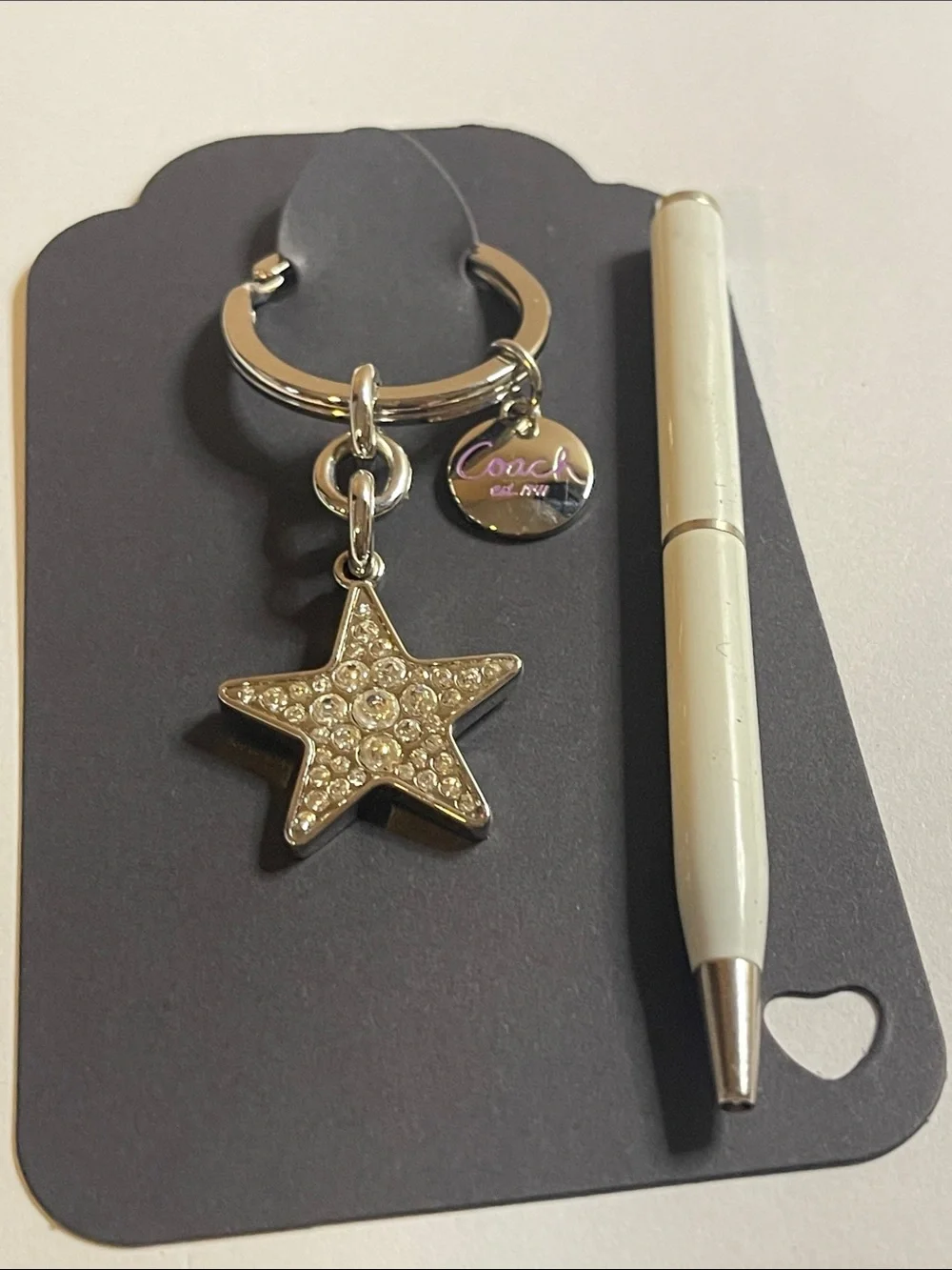 Coach key ring